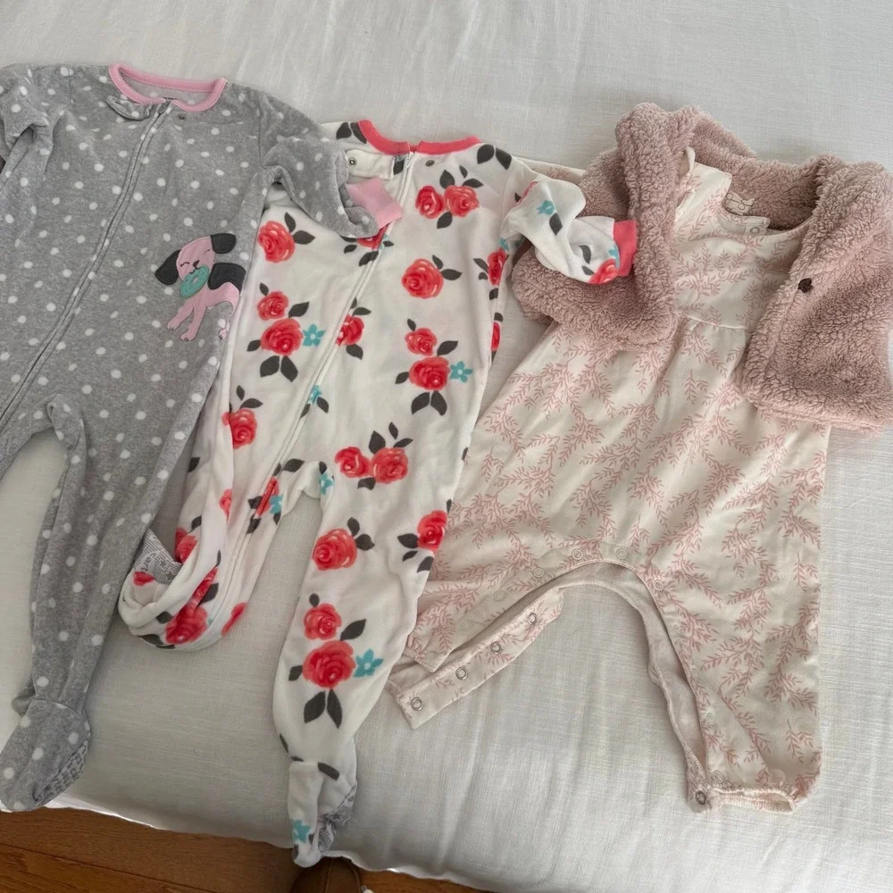 Baby Girl Clothes Lot 18M Carter's Jessica Simpson Old Navy Plaid‎ Outfits
